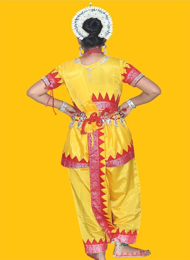 TWINKLE TOTS - Bharatnatyam,Mohiniyattam,Odissi,Kaalbeliya All Dress for Girls School Functions,Tredinational Dance,events,photoshoot - Image 3